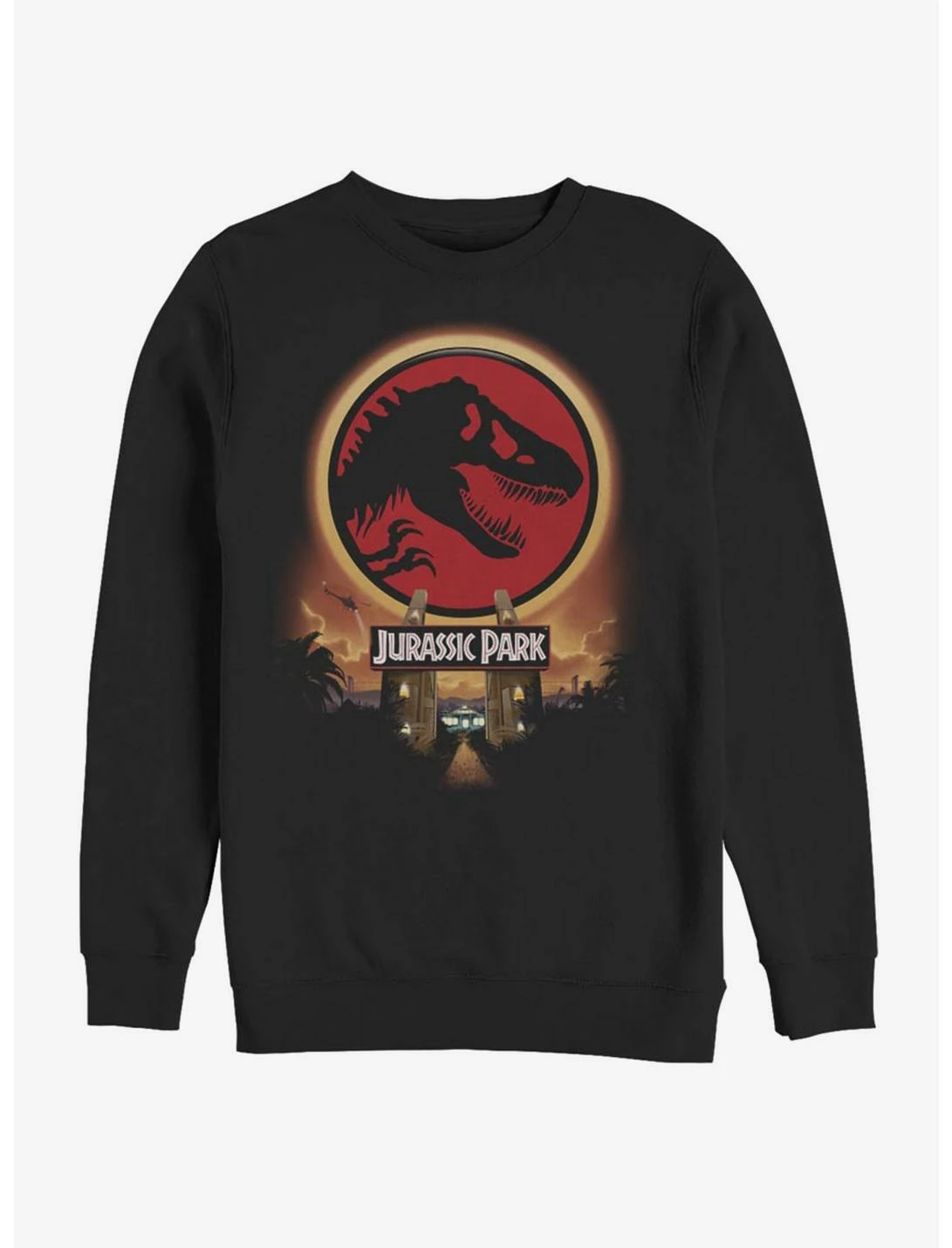 Null Jurassic Park Now Open Sweatshirt 1 Null Jurassic Park Now Open Sweatshirt