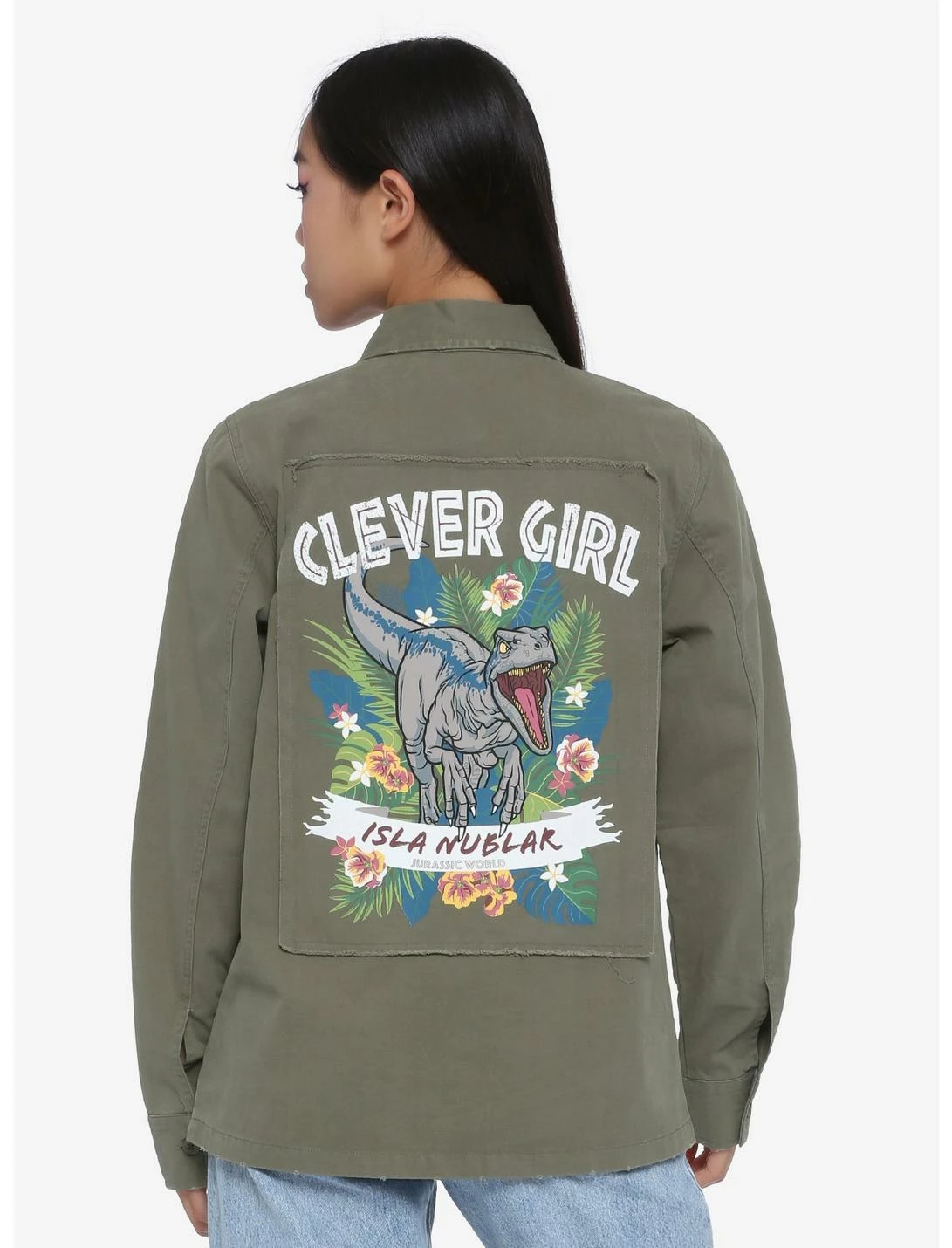 HUNIVERS Her Universe Fashion Show Winner Jurassic World Clever Girl Jacket 2 HUNIVERS Her Universe Fashion Show Winner Jurassic World Clever Girl Jacket - Image 2