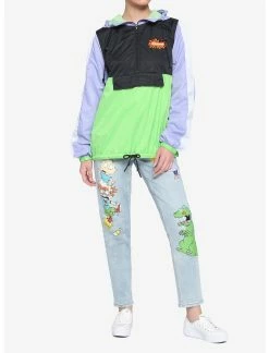 HUNIVERS Nickelodeon '90s Logos Windbreaker -Dresses Online Store 15236393 av2