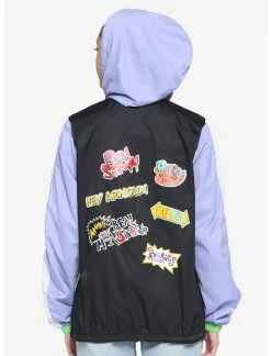 HUNIVERS Nickelodeon '90s Logos Windbreaker