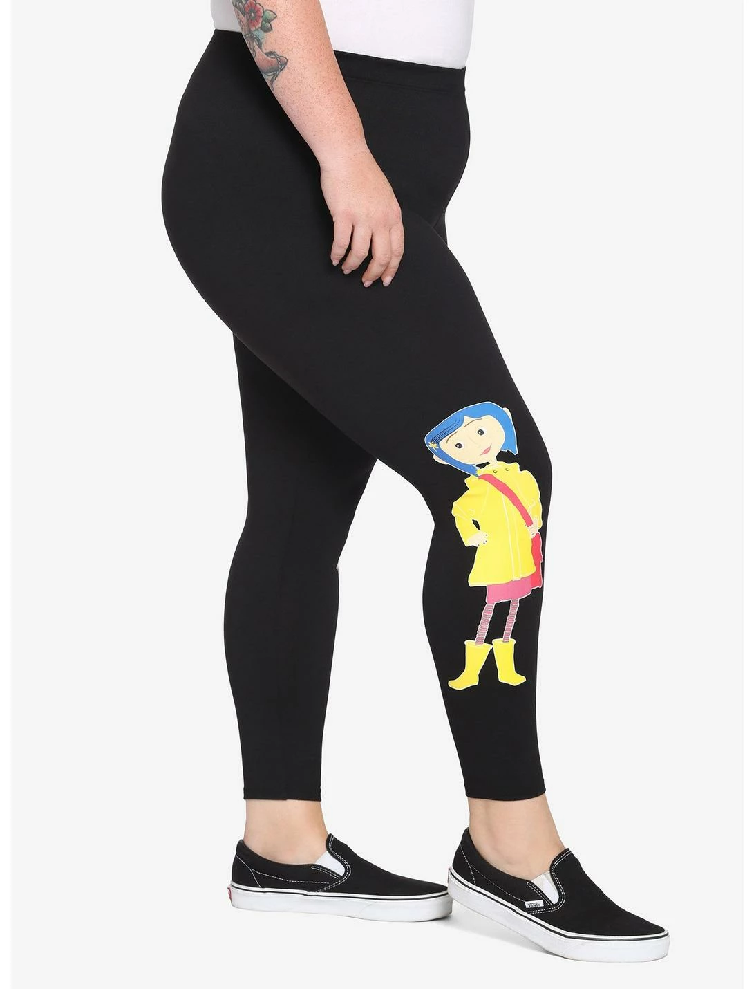 HUNIVERS Coraline Mirror Leggings Plus Size 3 HUNIVERS Coraline Mirror Leggings Plus Size - Image 3