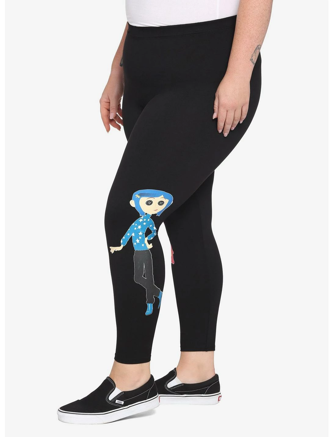 HUNIVERS Coraline Mirror Leggings Plus Size 1 HUNIVERS Coraline Mirror Leggings Plus Size