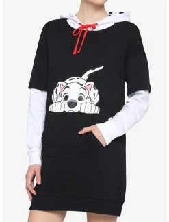HUNIVERS Disney 101 Dalmatians Twofer Hoodie Dress