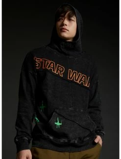 OURUNVRS Our Universe Star Wars X-Wing Cowl Neck Hoodie Her Universe Exclusive -Dresses Online Store 15644048 av3