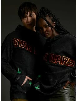 OURUNVRS Our Universe Star Wars X-Wing Cowl Neck Hoodie Her Universe Exclusive
