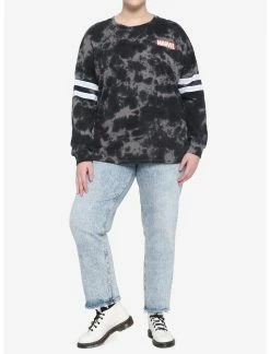 HUNIVERS Her Universe Marvel Logo Tie-Dye Athletic Jersey Plus Size -Dresses Online Store 15847464 av2