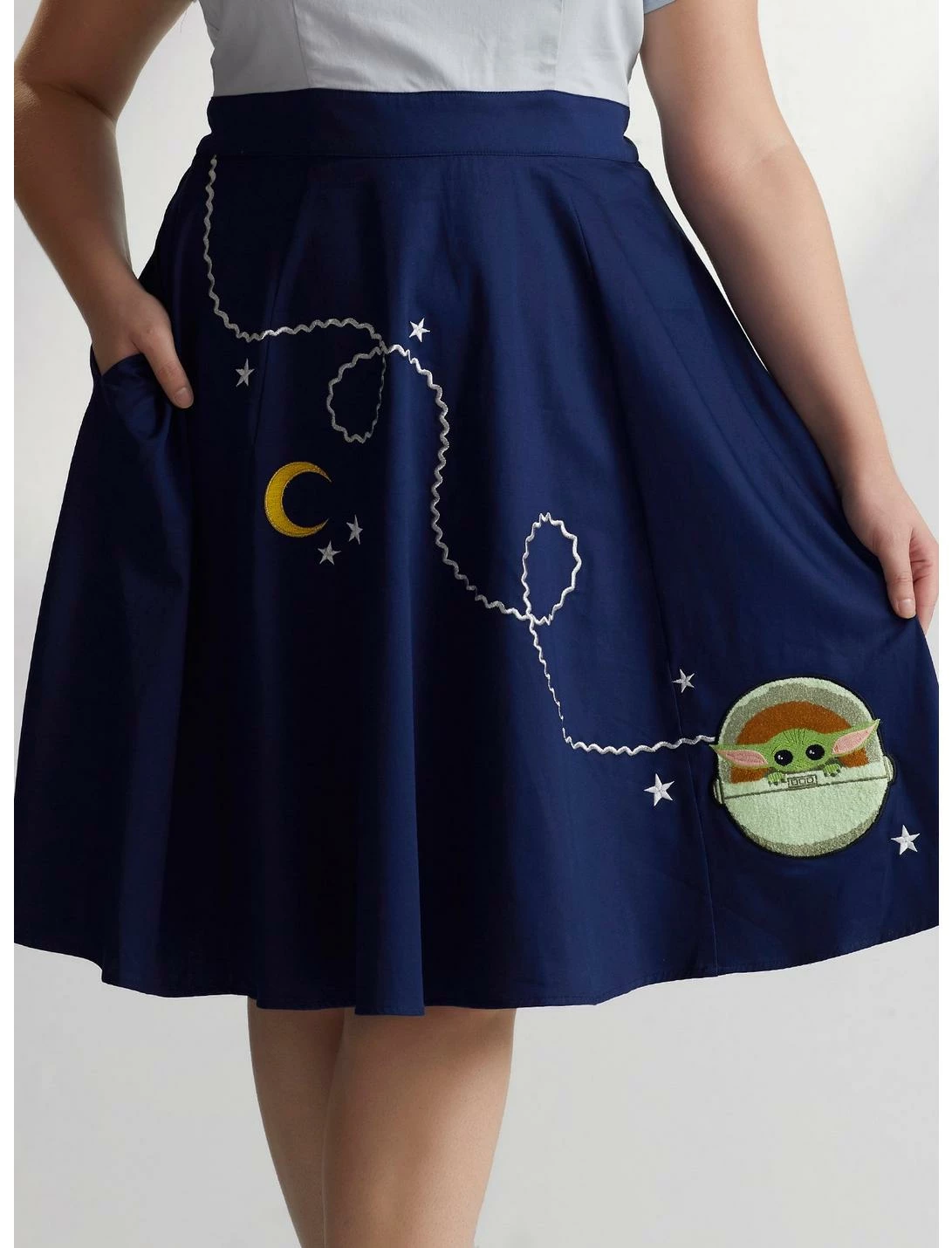 HUNIVERS Her Universe Star Wars The Mandalorian The Child Dress Plus Size 3 HUNIVERS Her Universe Star Wars The Mandalorian The Child Dress Plus Size - Image 3