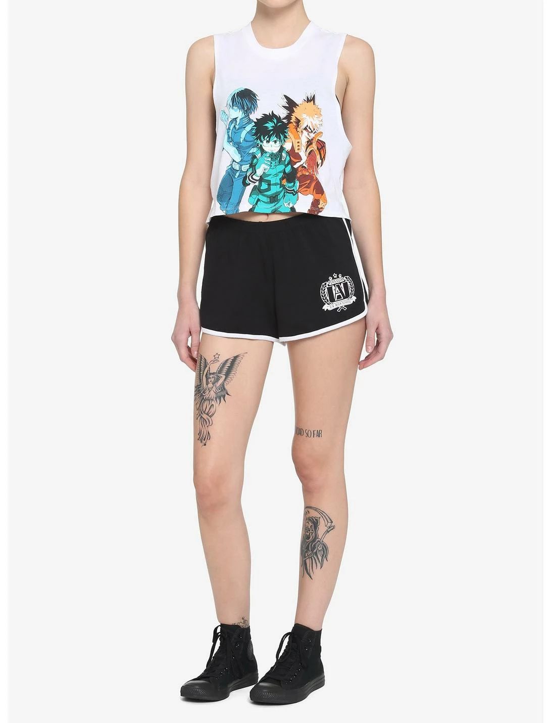 Bioworld My Hero Academia Tank & Shorts Lounge Set 2 Bioworld My Hero Academia Tank & Shorts Lounge Set - Image 2