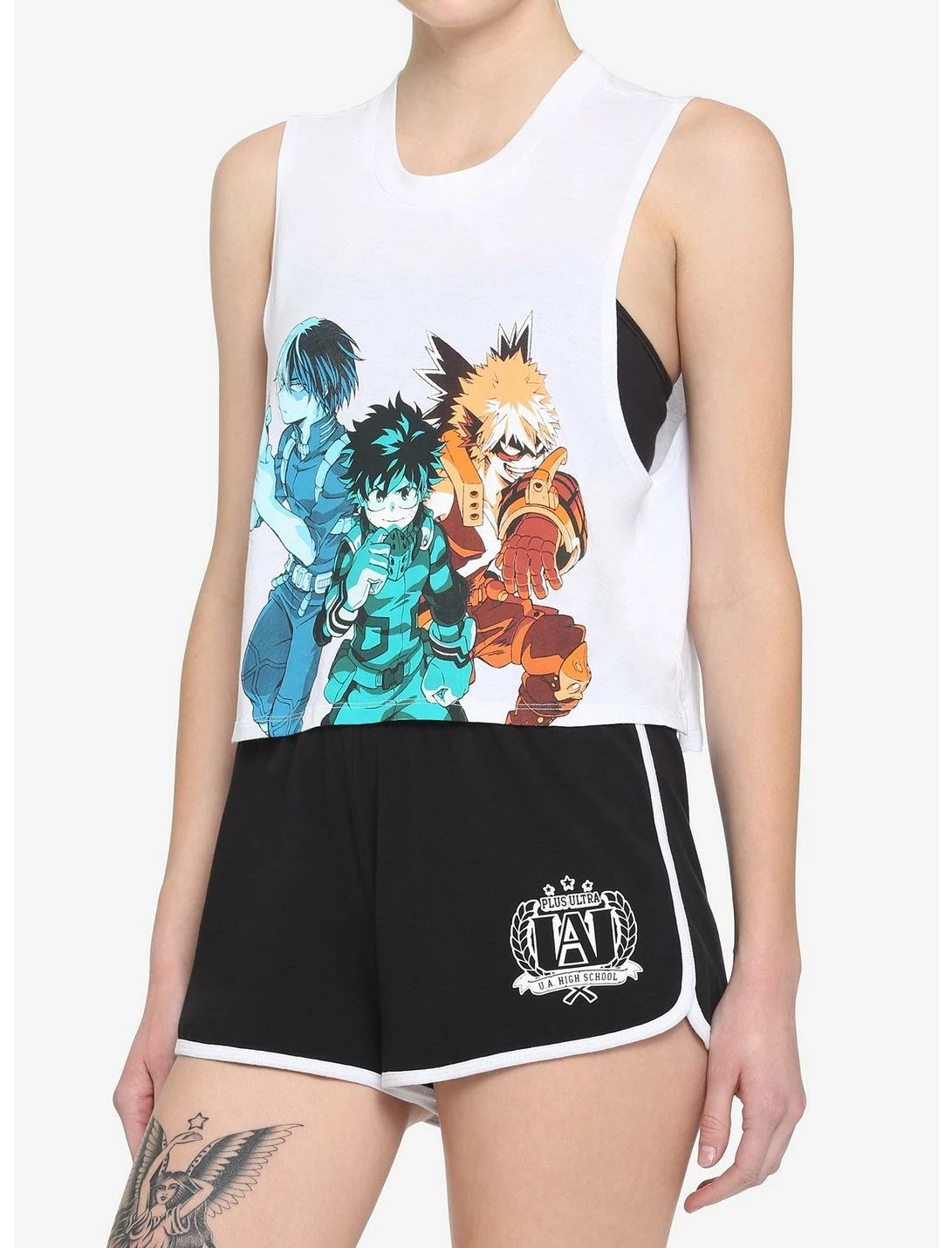 Bioworld My Hero Academia Tank & Shorts Lounge Set 1 Bioworld My Hero Academia Tank & Shorts Lounge Set