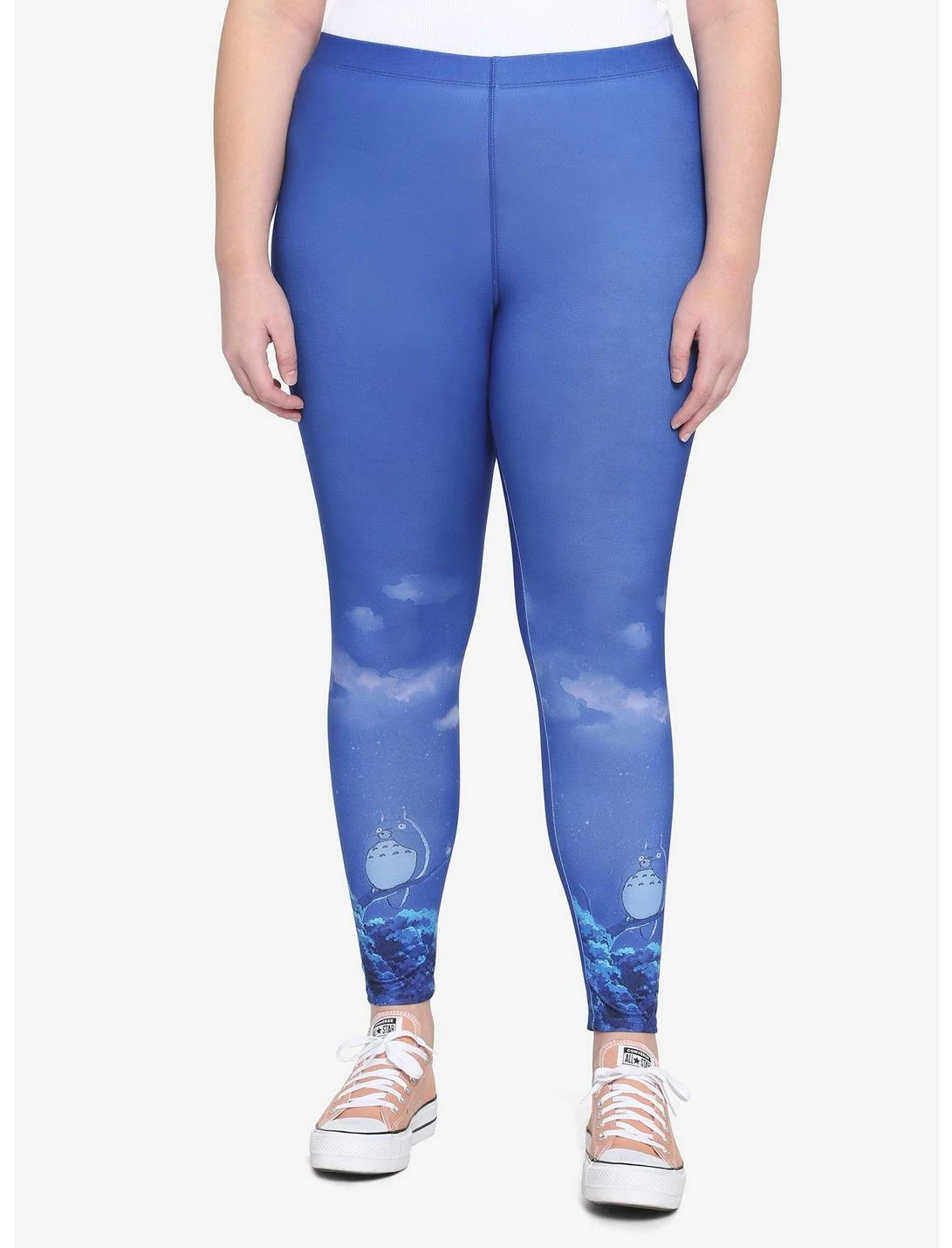 HUNIVERS Her Universe Studio Ghibli My Neighbor Totoro Night Sky Leggings Plus Size 1 HUNIVERS Her Universe Studio Ghibli My Neighbor Totoro Night Sky Leggings Plus Size