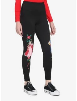 HUNIVERS Disney Beauty & The Beast Rose Leggings -Dresses Online Store 15940494 av3