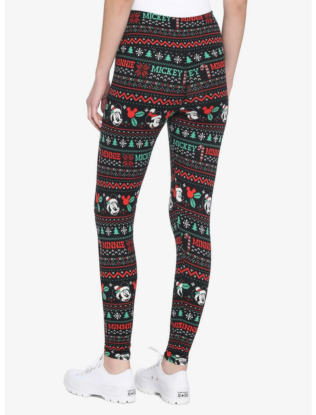 HUNIVERS Her Universe Disney Holiday Fair Isle Leggings 2 HUNIVERS Her Universe Disney Holiday Fair Isle Leggings - Image 2