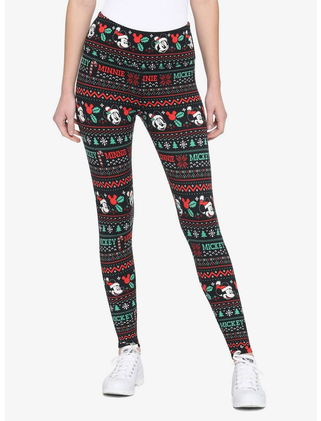 HUNIVERS Her Universe Disney Holiday Fair Isle Leggings 1 HUNIVERS Her Universe Disney Holiday Fair Isle Leggings