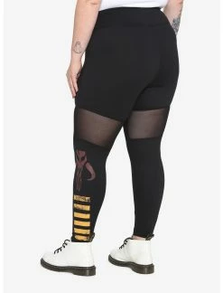 HUNIVERS Her Universe Star Wars Boba Fett Mesh Leggings Plus Size 5 HUNIVERS Her Universe Star Wars Boba Fett Mesh Leggings Plus Size -Dresses Online Store 16044269 av2