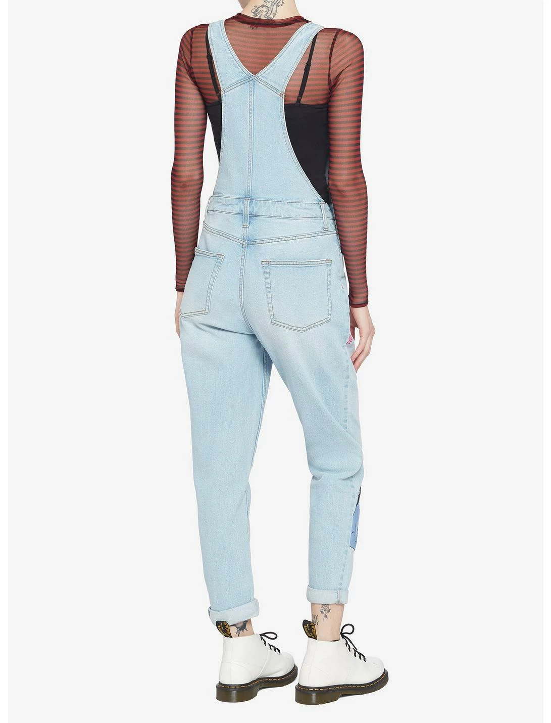 HUNIVERS Disney Winnie The Pooh Mom Jean Overalls 2 HUNIVERS Disney Winnie The Pooh Mom Jean Overalls - Image 2