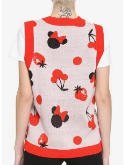 HUNIVERS Her Universe Disney Minnie Mouse Fruit Sweater Vest -Dresses Online Store 16404402 av2
