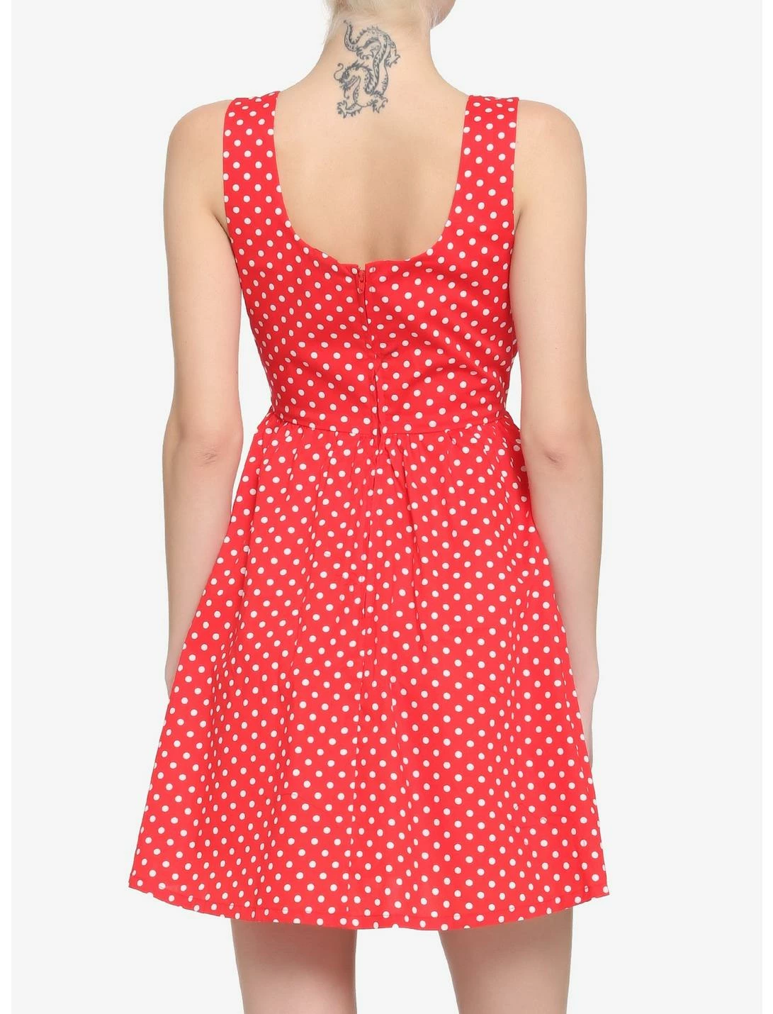 HUNIVERS Her Universe Disney Minnie Mouse Polka Dots Babydoll Dress 3 HUNIVERS Her Universe Disney Minnie Mouse Polka Dots Babydoll Dress - Image 3