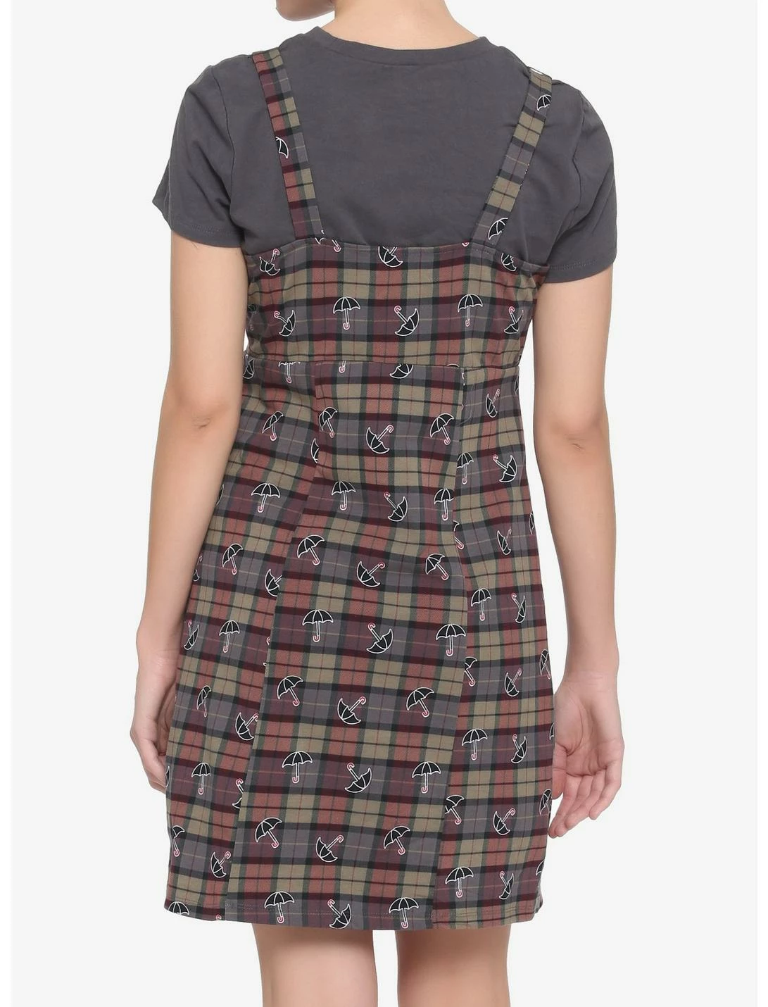 HUNIVERS The Umbrella Academy Plaid Twofer Dress 3 HUNIVERS The Umbrella Academy Plaid Twofer Dress - Image 3