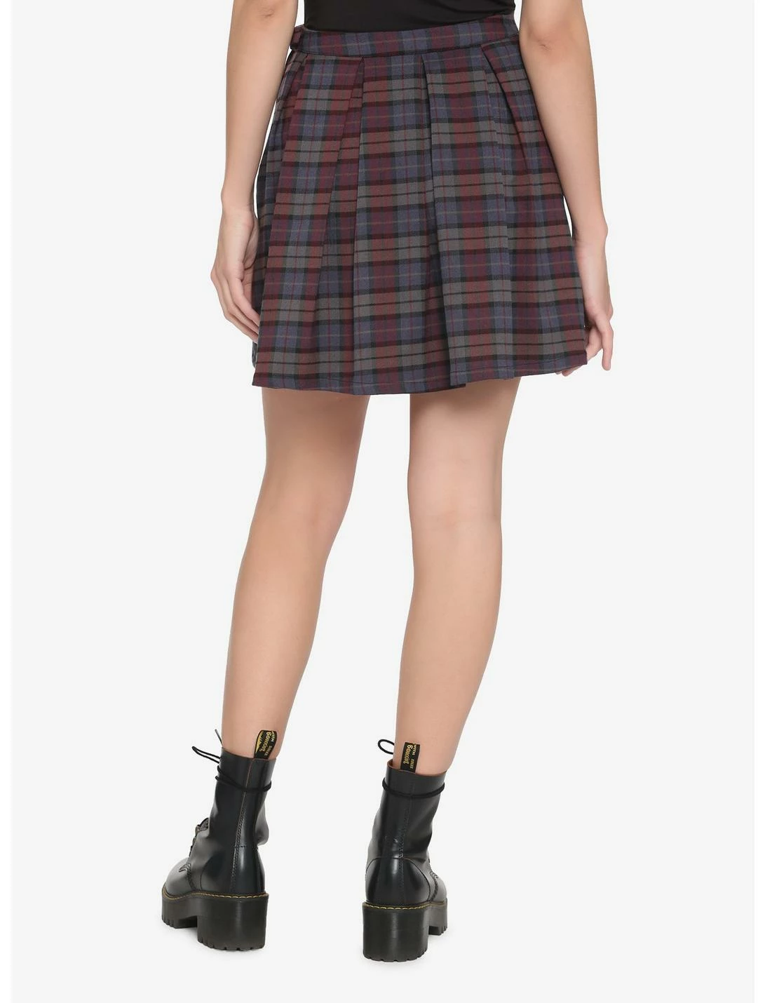 HUNIVERS The Umbrella Academy Plaid Pleated Skirt 2 HUNIVERS The Umbrella Academy Plaid Pleated Skirt - Image 2