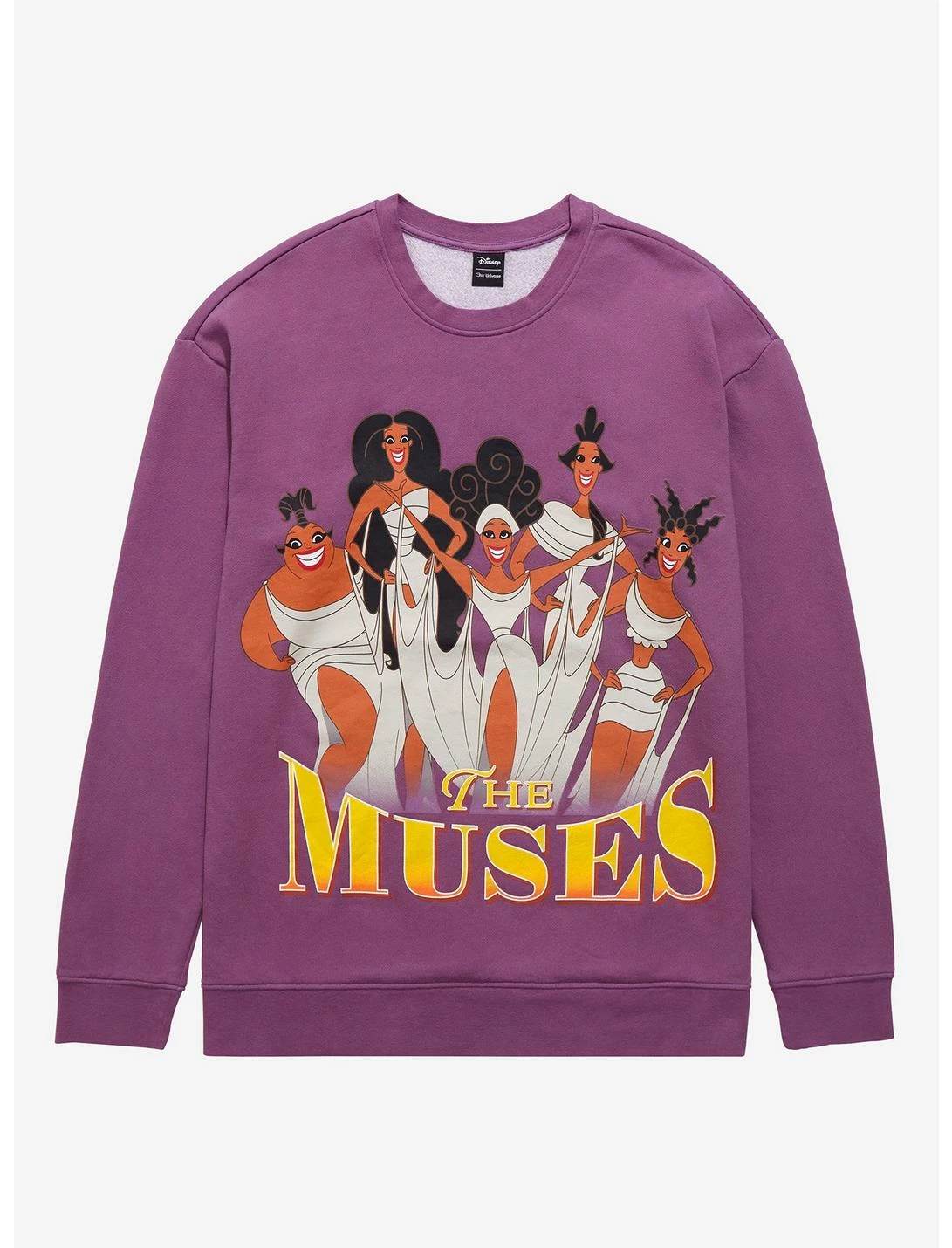 OURUNVRS Disney Hercules The Muses Group Portrait Sweatshirt 1 OURUNVRS Disney Hercules The Muses Group Portrait Sweatshirt