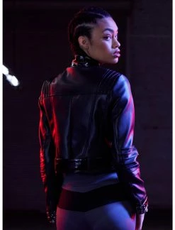 HUNIVERS DC Comics The Batman Catwoman Faux Leather Jacket -Dresses Online Store 16802196 av2