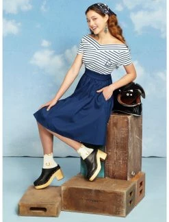 HUNIVERS Her Universe Disney Logo Retro Cap Sleeve Dress -Dresses Online Store 16898221 av3