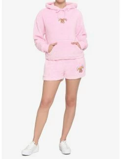 HUNIVERS Care Bears Tenderheart Bear Fuzzy Lounge Shorts -Dresses Online Store 17049306 av2