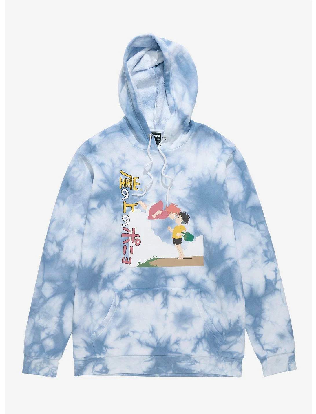 OURUNVRS Our Universe Studio Ghibli Sosuke & Ponyo Tie-Dye Hoodie 1 OURUNVRS Our Universe Studio Ghibli Sosuke & Ponyo Tie-Dye Hoodie