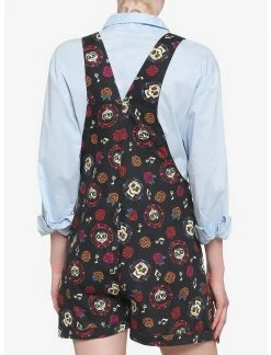 HUNIVERS Disney Pixar Coco Sugar Skull Soft Shortalls -Dresses Online Store 17111905 av2