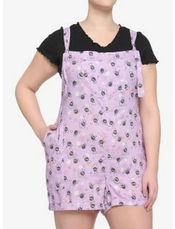 HUNIVERS Her Universe Studio Ghibli Spirited Away Soot Sprite Soft Shortalls Plus Size