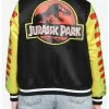 HUNIVERS Her Universe Jurassic World Jeep Bomber Jacket Plus Size