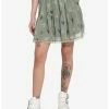 HUNIVERS Her Universe Disney Tinker Bell Silhouette Poses Flounce Skirt
