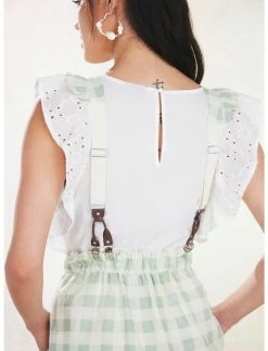 HUNIVERS Her Universe My Neighbor Totoro Gingham Pinafore Skirtall 7 HUNIVERS Her Universe My Neighbor Totoro Gingham Pinafore Skirtall -Dresses Online Store 17537965 av3