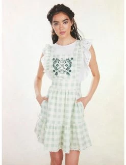 HUNIVERS Her Universe My Neighbor Totoro Gingham Pinafore Skirtall