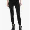 HUNIVERS Coraline Velvet Mesh Icon Leggings