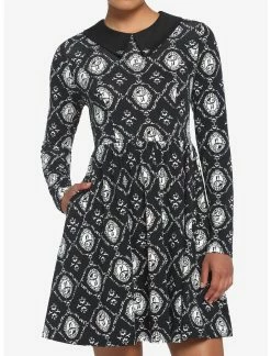 HUNIVERS The Nightmare Before Christmas Jack & Sally Cameo Dress