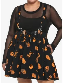 HUNIVERS The Nightmare Before Christmas Characters Suspender Skirt Plus Size