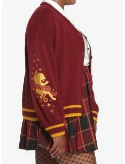 HUNIVERS Harry Potter Gryffindor Skimmer Cardigan Plus Size 8 HUNIVERS Harry Potter Gryffindor Skimmer Cardigan Plus Size -Dresses Online Store 17752185 av3