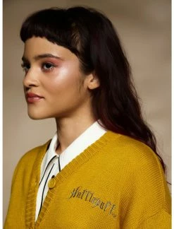 HUNIVERS Harry Potter Hufflepuff Skimmer Cardigan -Dresses Online Store 17753431 av5