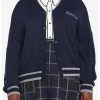 HUNIVERS Harry Potter Ravenclaw Skimmer Cardigan Plus Size