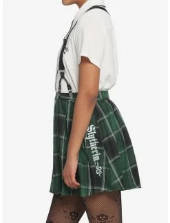 HUNIVERS Harry Potter Slytherin Pleated Suspender Skirt 7 HUNIVERS Harry Potter Slytherin Pleated Suspender Skirt -Dresses Online Store 17753468 av3