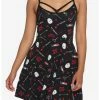 HUNIVERS Friday The 13th Jason Bloody Weapons Strappy Dress