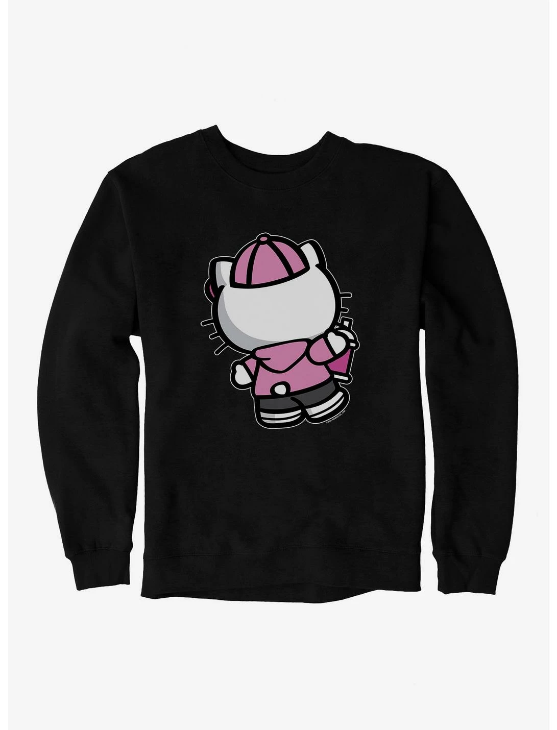 Null Hello Kitty Pink Back Sweatshirt 1 Null Hello Kitty Pink Back Sweatshirt