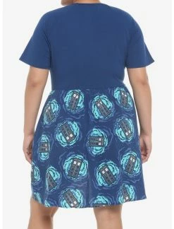 HUNIVERS Her Universe Doctor Who TARDIS Dress Plus Size 5 HUNIVERS Her Universe Doctor Who TARDIS Dress Plus Size -Dresses Online Store 18099197 av2