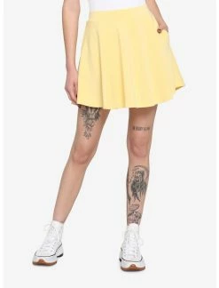 HUNIVERS Light Yellow Skirt