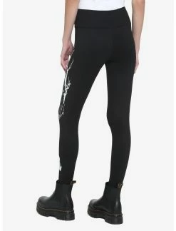 HUNIVERS Her Universe Disney Hocus Pocus Binx Tombstone Leggings -Dresses Online Store 18228474 av2