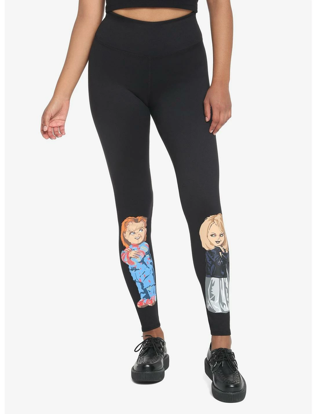 HUNIVERS Chucky Tiffany & Chucky Leggings 1 HUNIVERS Chucky Tiffany & Chucky Leggings