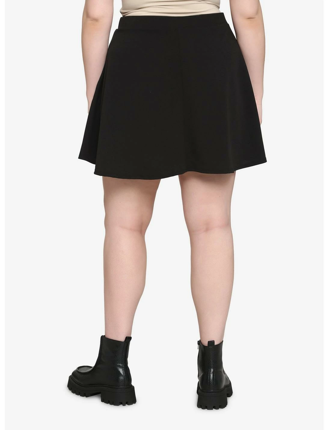 HUNIVERS Black Skirt Plus Size 2 HUNIVERS Black Skirt Plus Size - Image 2