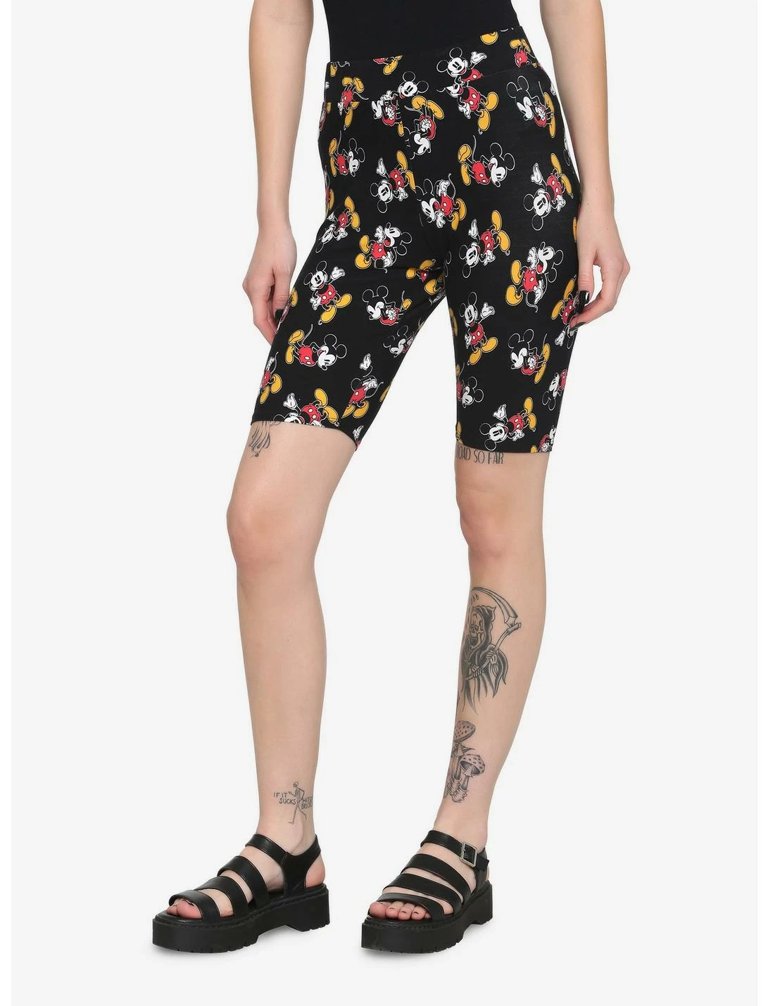HUNIVERS Disney Mickey Mouse Poses Bike Shorts 1 HUNIVERS Disney Mickey Mouse Poses Bike Shorts