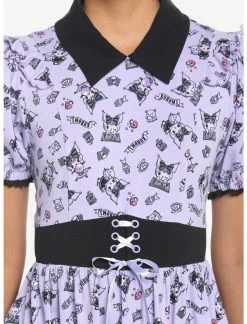 HUNIVERS Kuromi Crystal Ball Lolita Lace Dress 9 HUNIVERS Kuromi Crystal Ball Lolita Lace Dress -Dresses Online Store 18695102 av3